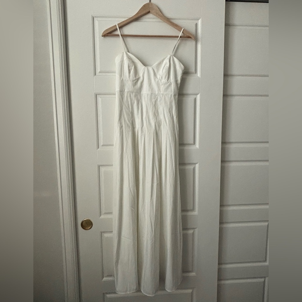 Zara Spaghetti Strap Maxi Dress